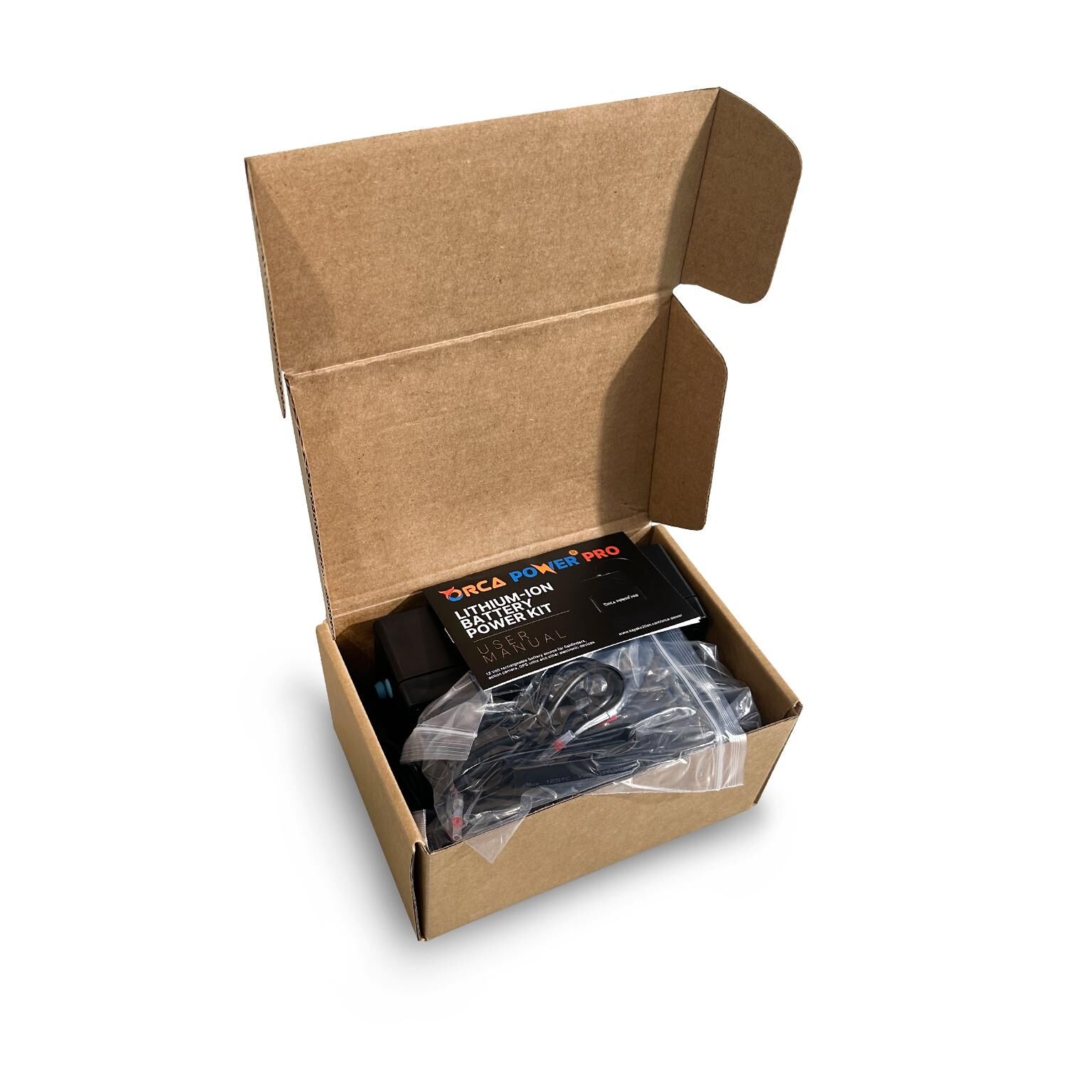 Orca Power Pro 12V 12AH Lithium-Ion Battery Power Kit Orca Power Pro 12V 12AH Lithium-Ion Battery Power Kit