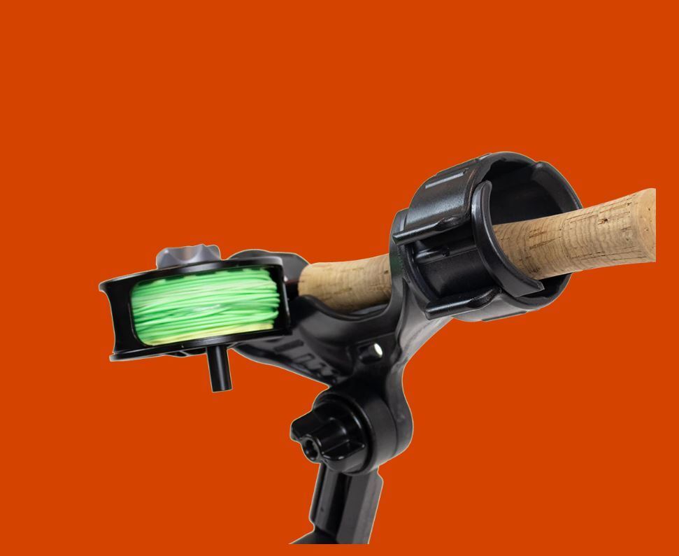 YakAttack Omega Rod Holder with Track Mounted LockNLoad Mounting System YakAttack Omega Rod Holder with Track Mounted LockNLoad Mounting System