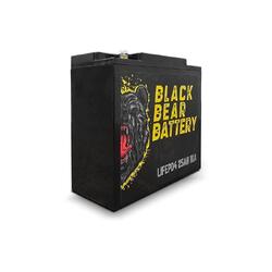 Black Bear Battery LiFePo4 25Ah Battery with 10A Charger Black Bear Battery LiFePo4 25Ah Battery with 10A Charger