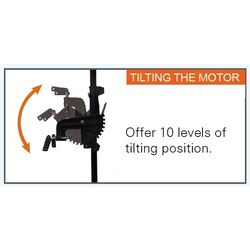 Haswing Osapian 30lbs Electric Outboard Motor - Max 360W 12V Black Haswing Osapian 30lbs Electric Outboard Motor - Max 360W 12V Black