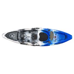 NextGen 1 +1 Fishing Tandem Kayak Package - Blue Camo [Brisbane-Darra]