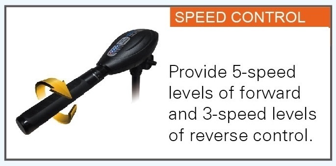 Haswing Osapian 30lbs Electric Outboard Motor - Max 360W 12V Black Haswing Osapian 30lbs Electric Outboard Motor - Max 360W 12V Black