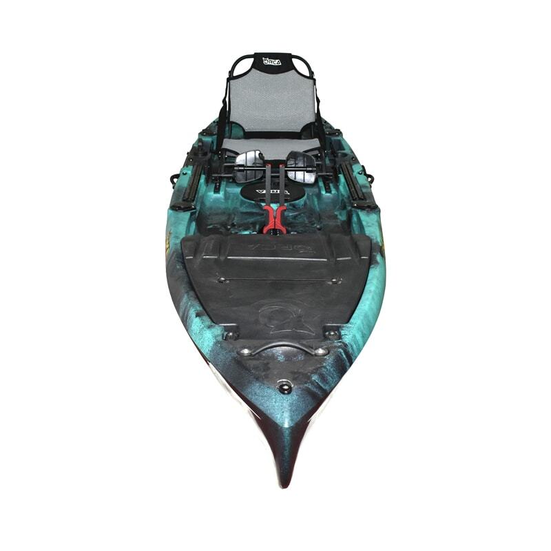 Kronos Foot Pedal Pro Fish Kayak Package with Max-Drive  - Bora Bora [Brisbane-Coorparoo]