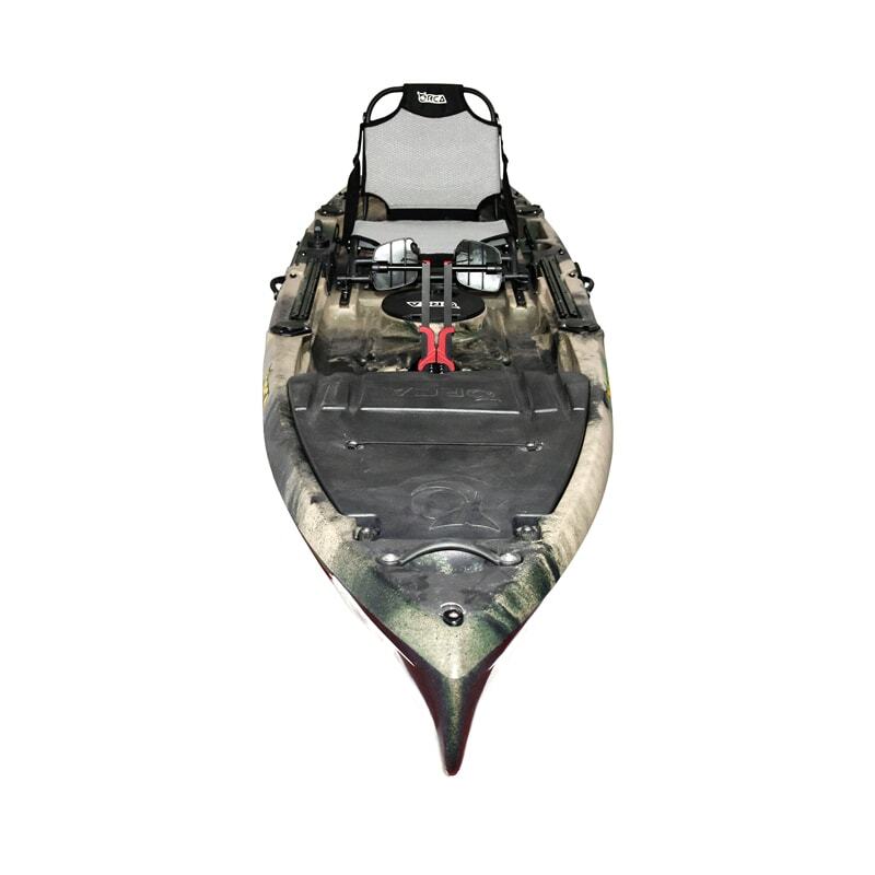 Kronos Foot Pedal Pro Fish Kayak Package with Max-Drive - Sahara [Melbourne]
