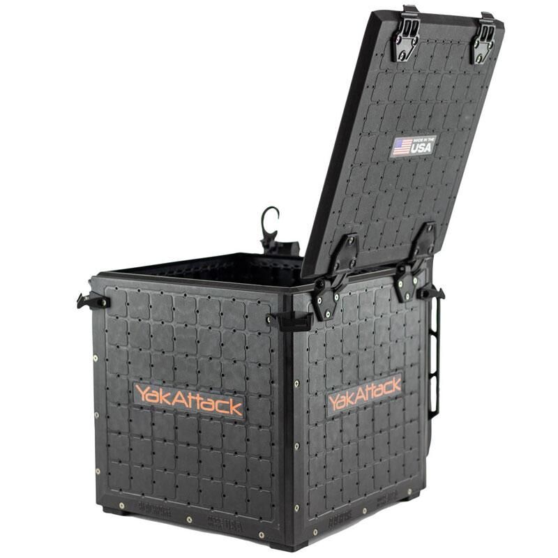 YakAttack BlackPak Pro Kayak Fishing Crate - 13″ x 13″  YakAttack BlackPak Pro Kayak Fishing Crate - 13″ x 13″