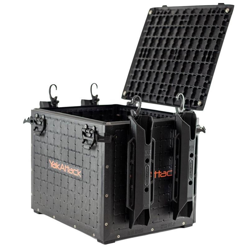 YakAttack BlackPak Pro Kayak Fishing Crate - 13″ x 16″ YakAttack BlackPak Pro Kayak Fishing Crate - 13″ x 16″