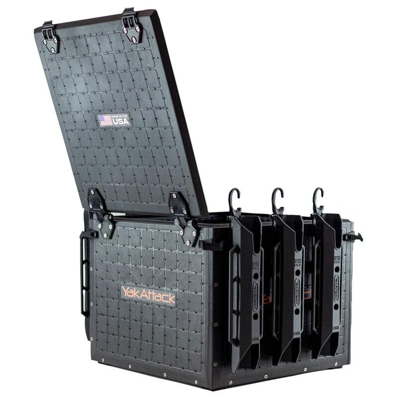 YakAttack BlackPak Pro Kayak Fishing Crate - 16″ x 16″ YakAttack BlackPak Pro Kayak Fishing Crate - 16″ x 16″
