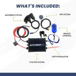AutoBoat GPS Pro Anchor System with App & Remote Control