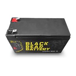 Black Bear Battery LiFePO4 10AH Battery with 1A Charger