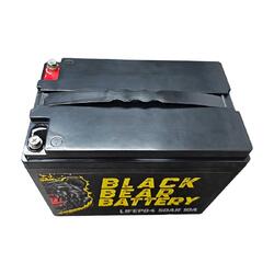 Black Bear Battery LiFePo4 50Ah Battery with 10A Charger Black Bear Battery LiFePo4 50Ah Battery with 10A Charger