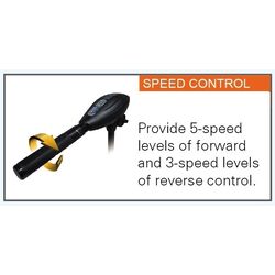 Haswing Osapian 55lbs Electric Outboard Motor - Max 600W 12V Black Haswing Osapian 55lbs Electric Outboard Motor - Max 600W 12V Black