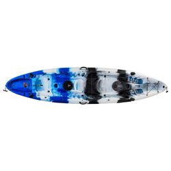 Eagle Pro Double Fishing Kayak Package - Blue Camo [Brisbane-Coorparoo]