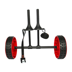 K2F New Model Kayak Trolley for Sit on Top Kayaks with Straps [Delivered]