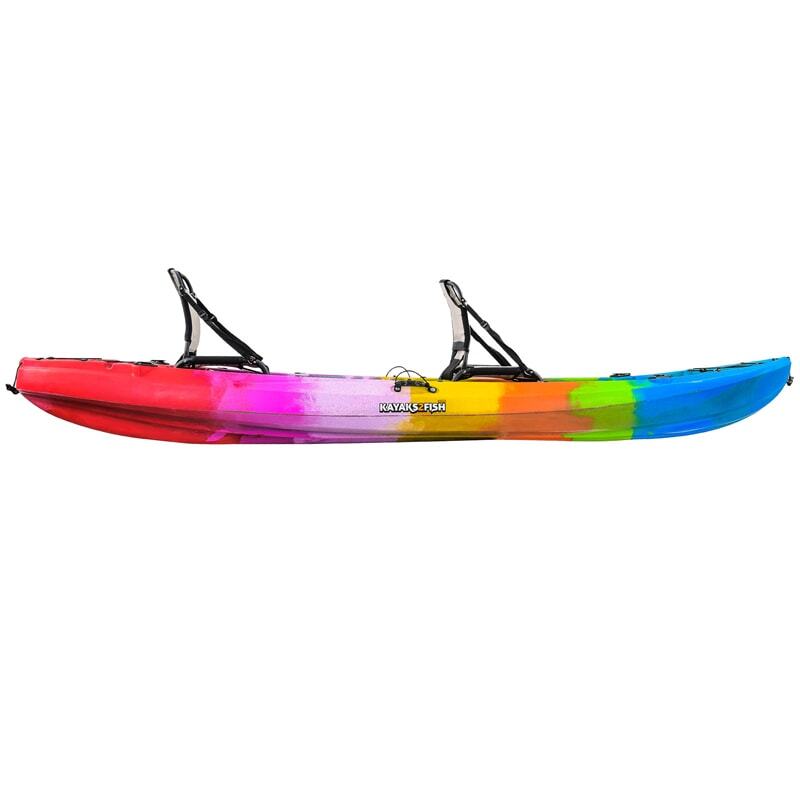 Eagle Pro Double Fishing Kayak Package - Rainbow [Brisbane-Coorparoo]