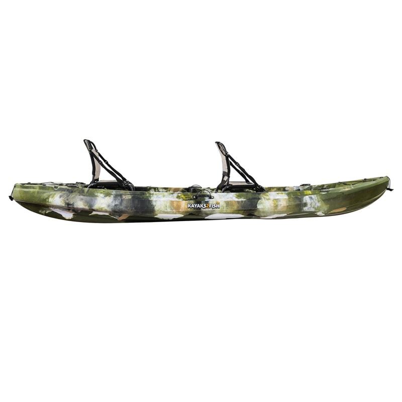 Eagle Pro Double Fishing Kayak Package - Jungle Camo [Melbourne]