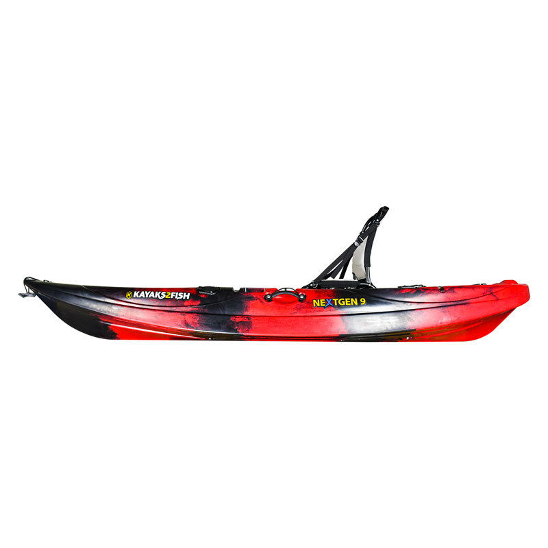 NextGen 9 Fishing Kayak Package - Redback [Brisbane-Darra]