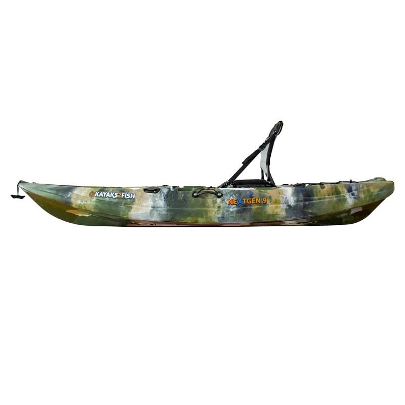 NEXTGEN 9 Fishing Kayak Package - Jungle Camo [Melbourne]