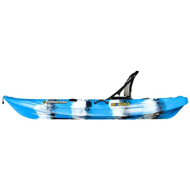 NEXTGEN 9 Fishing Kayak Package - Blue Lagoon [Sydney]
