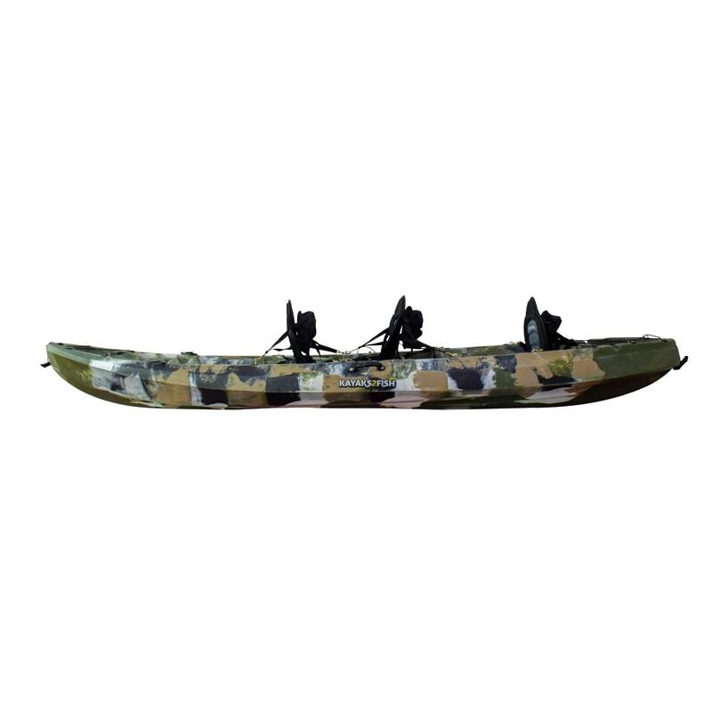 Eagle Double Fishing Kayak Package - Jungle Camo [Melbourne]