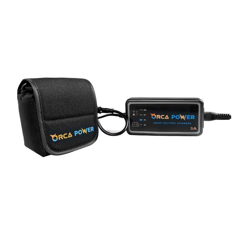 Orca Power 12V 20AH Lithium-Ion Battery Power Kit Orca Power 12V 20AH Lithium-Ion Battery Power Kit