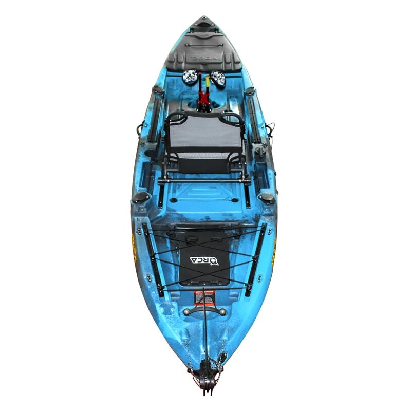 Kronos Foot Pedal Pro Fish Kayak Package with Max-Drive  - Bahamas [Sydney]