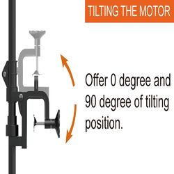 Haswing Osapian W20 20lbs Electric Outboard Motor 360W 12V Black Haswing Osapian W20 20lbs Electric Outboard Motor 360W 12V Black