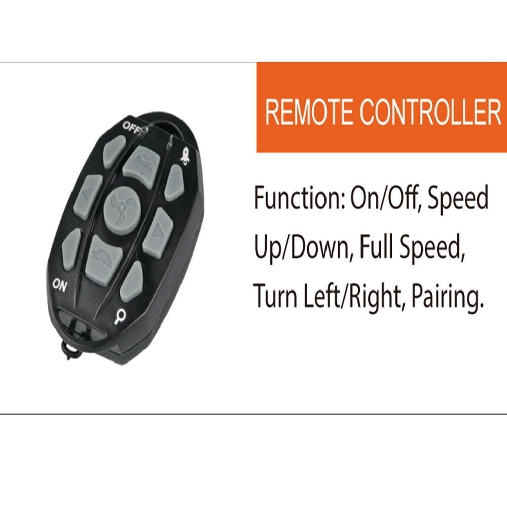 Haswing Cayman B 55lbs Trolling Motor 12V with GPS Black Haswing Cayman B 55lbs Trolling Motor 12V with GPS Black