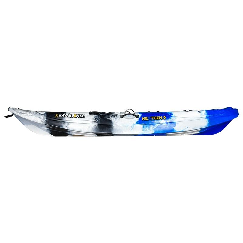NEXTGEN 9 Fishing Kayak Package - Blue Camo [Newcastle]
