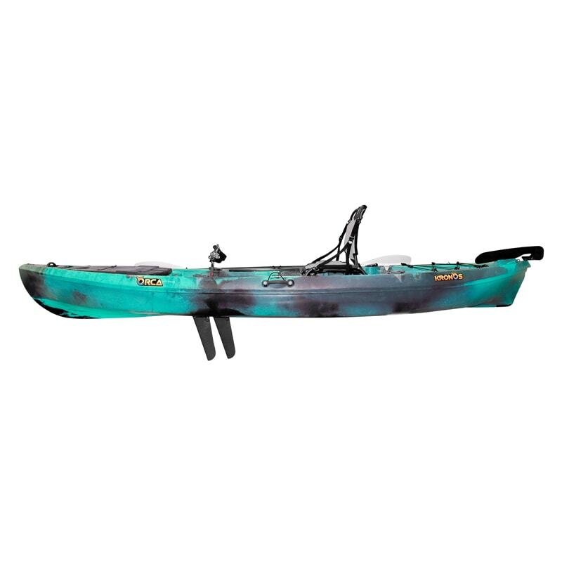 Kronos Foot Pedal Pro Fish Kayak Package with Max-Drive  - Bora Bora [Brisbane-Coorparoo]