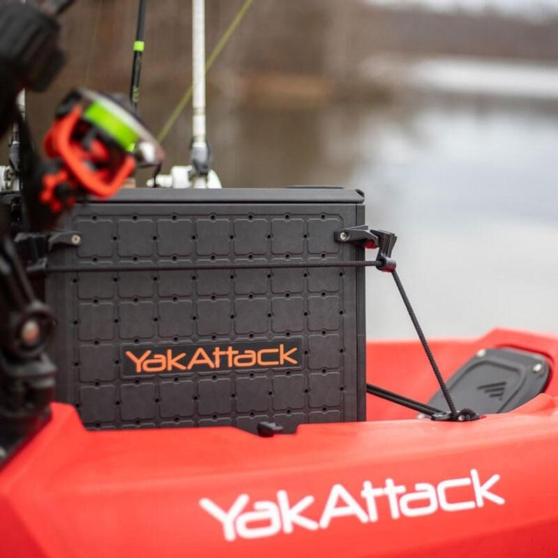 YakAttack BlackPak Pro Kayak Fishing Crate - 13″ x 13″  YakAttack BlackPak Pro Kayak Fishing Crate - 13″ x 13″