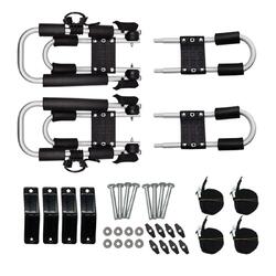 K2F Adjustable Twin J-Style Kayak Carrier Roof Rack Mounted Holder K2F Adjustable Twin J-Style Kayak Carrier Roof Rack Mounted Holder