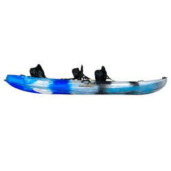 Eagle Double Fishing Kayak Package - Blue Camo [Brisbane-Coorparoo]