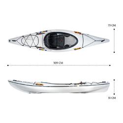 Orca Outdoors Xlite 10 Ultralight Performance Touring Kayak - Pearl [Adelaide]