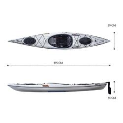 Orca Outdoors Xlite 13 Ultralight Performance Touring Kayak - Pearl [Adelaide]