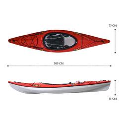 Orca Outdoors Xlite 10 Ultralight Performance Touring Kayak - Red [Melbourne]