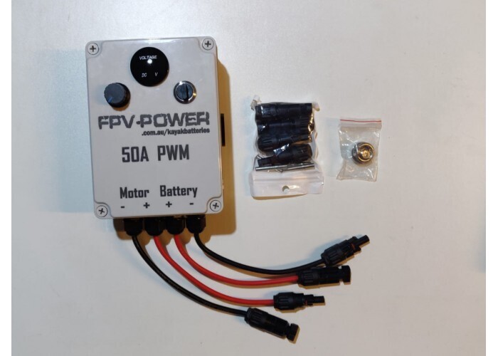 FPV-Power PWM 50A with Variable Speed Controller V2 FPV-Power PWM 50A with Variable Speed Controller V2