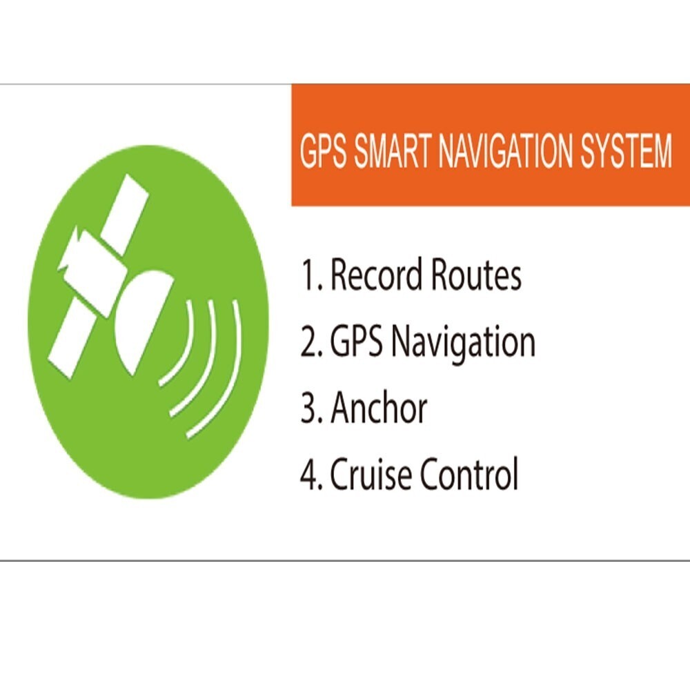 Haswing Cayman B 55lbs Trolling Motor 12V with GPS White Haswing Cayman B 55lbs Trolling Motor 12V with GPS White