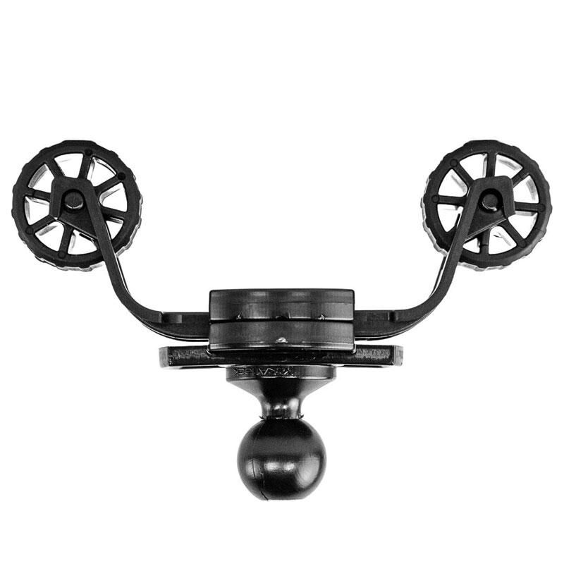 YakAttack RotoGrip Phone Holder with 1" Screwball Track Mount YakAttack RotoGrip Phone Holder with 1" Screwball Track Mount