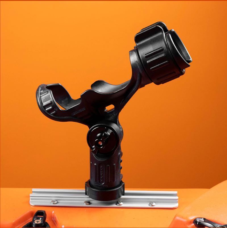 YakAttack Omega Rod Holder with Track Mounted LockNLoad Mounting System YakAttack Omega Rod Holder with Track Mounted LockNLoad Mounting System