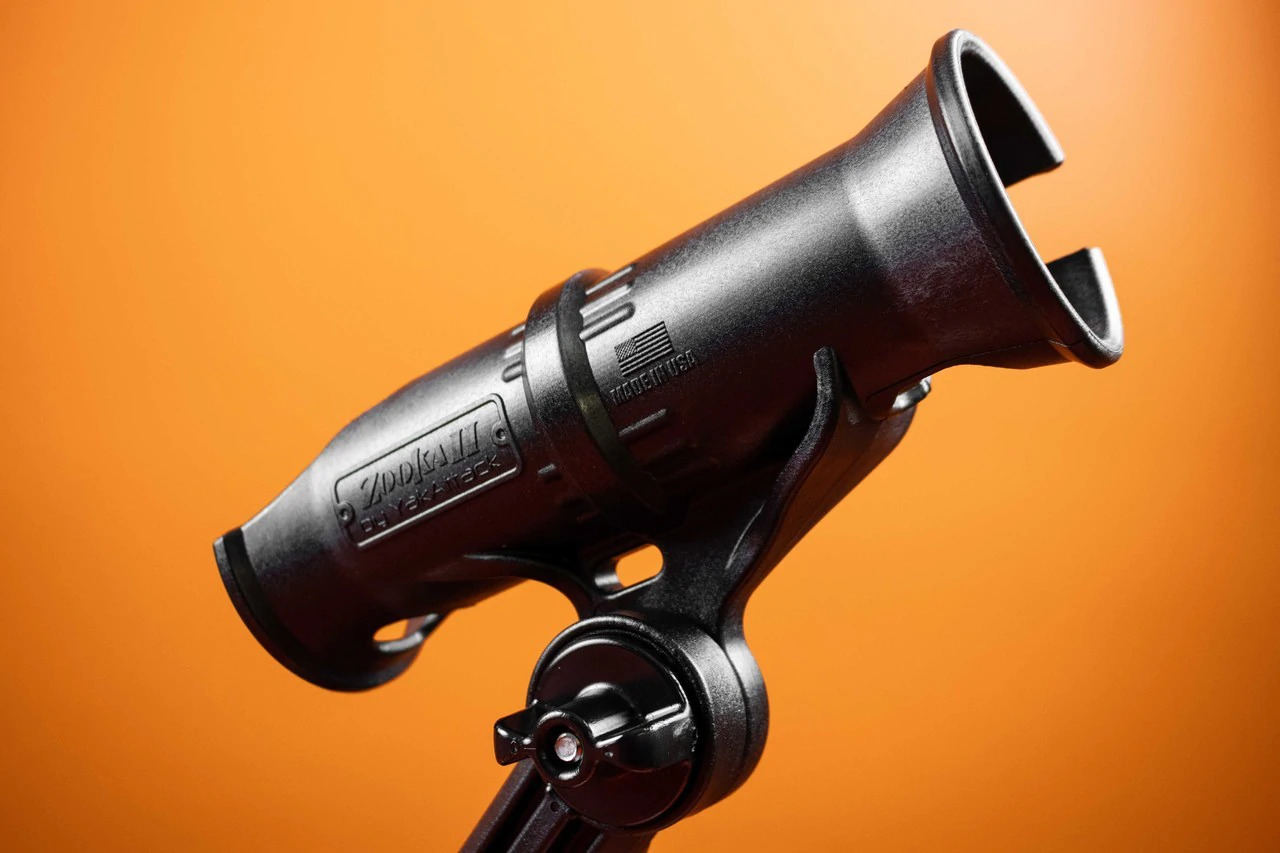 YakAttack Zooka II Rod Holder with Track Mounted LockNLoad Mounting System YakAttack Zooka II Rod Holder with Track Mounted LockNLoad Mounting System