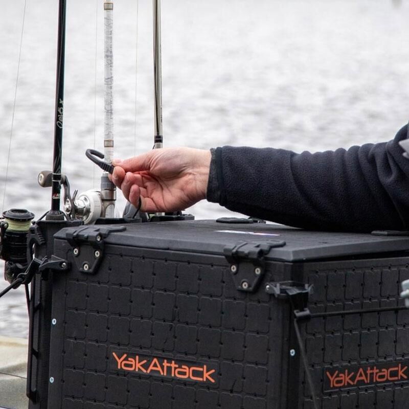 YakAttack TetherTube Rod Holder - Two Pack W/ Hardware YakAttack TetherTube Rod Holder - Two Pack W/ Hardware