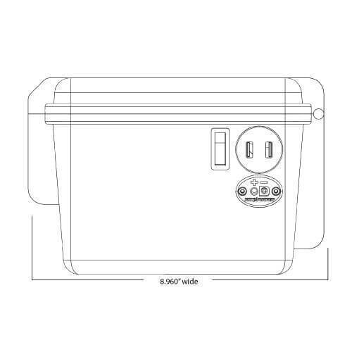 Yak-Power Power Pack Battery Box Yak-Power Power Pack Battery Box