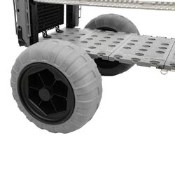 YakAttack SandRig Surf Cart, 20” x 36” with 16" Balloon Tires YakAttack SandRig Surf Cart, 20” x 36” with 16" Balloon Tires