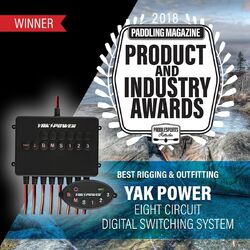 Yak-Power 8 Circuit Bluetooth Enabled Switching System Yak-Power 8 Circuit Bluetooth Enabled Switching System