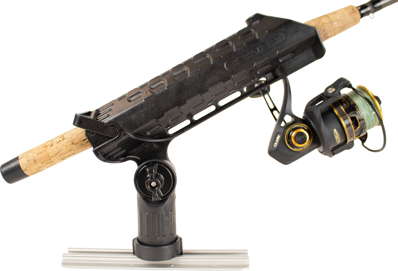 YakAttack AR Tube⢠Rod Holder with Track Mounted LockNLoad⢠Mounting System YakAttack AR Tube⢠Rod Holder with Track Mounted LockNLoad⢠Mounting System