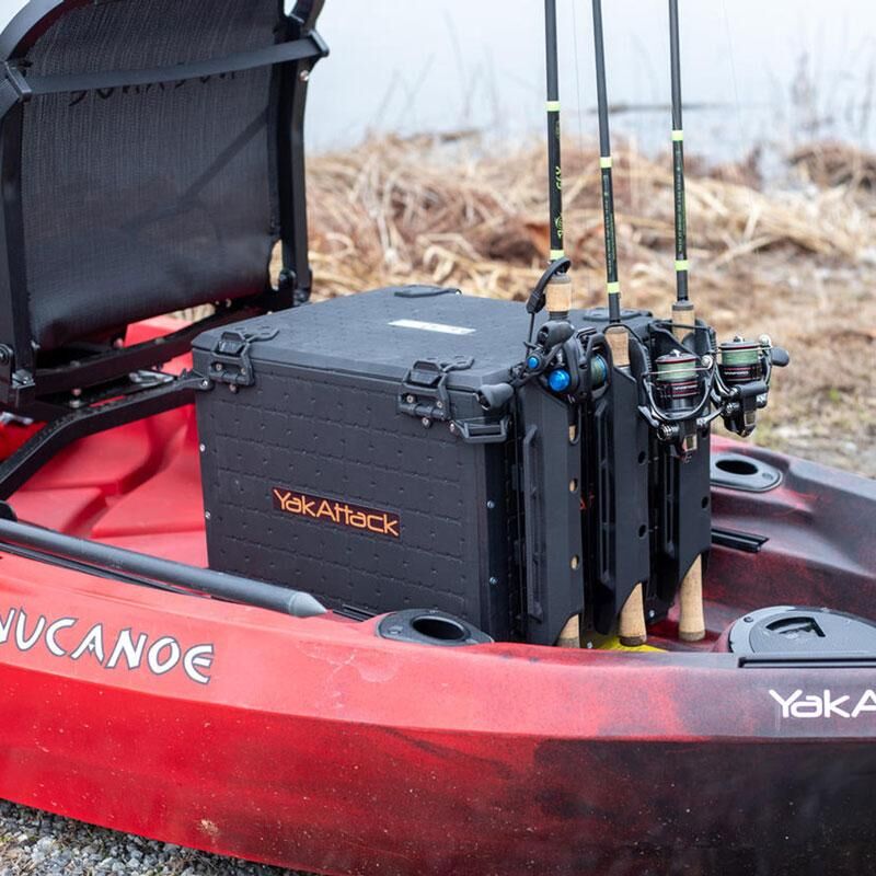 YakAttack BlackPak Pro Kayak Fishing Crate - 13″ x 16″ YakAttack BlackPak Pro Kayak Fishing Crate - 13″ x 16″