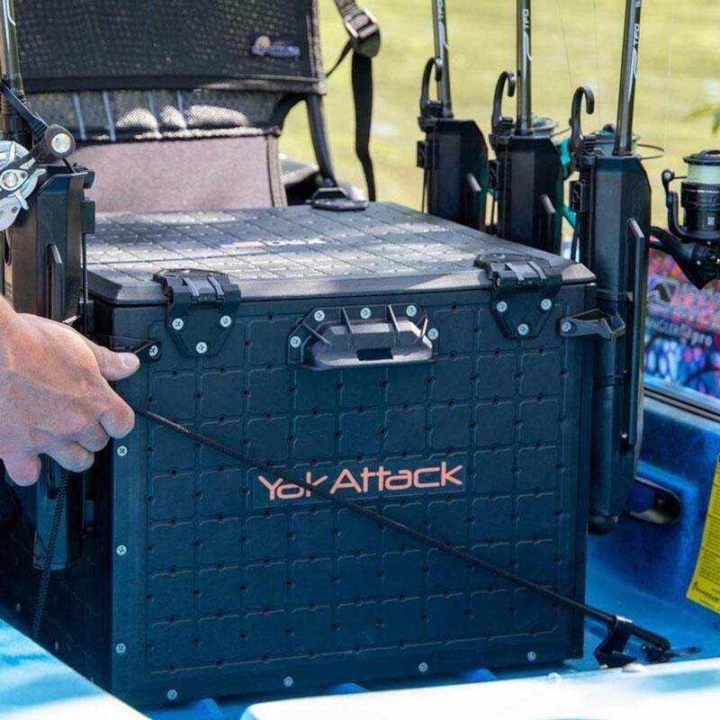 YakAttack BlackPak Pro Kayak Fishing Crate - 16″ x 16″ YakAttack BlackPak Pro Kayak Fishing Crate - 16″ x 16″
