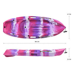 Puffin Kids Kayak Package - Pink & Purple [Brisbane-Coorparoo]