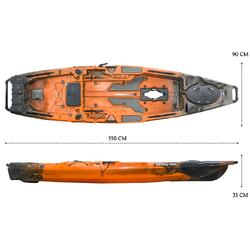 NextGen 11.5 Pedal Kayak - Coral [Newcastle]