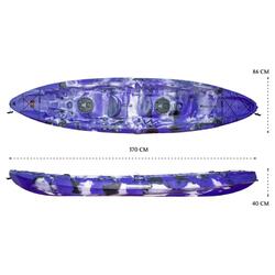 Eagle Double Fishing Kayak Package - Purple Camo [Perth]